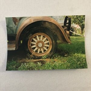 Vintage Hudson Super Six Barn Find Rusty Car Photo Photograph Print 