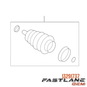 2010-2019 BUICK CASCADA/REGAL/VERANO FRONT CV JOINT BOOT KIT NEW OEM 13291737 - Picture 1 of 8