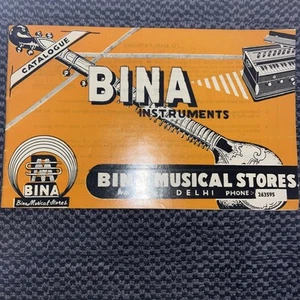 Vintage Bina instrument catelog 1972-1973 Plus Vintage Postage Stamps      T 201 - Picture 1 of 11