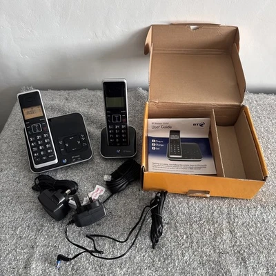BT Xenon 1500 Double Set Cordless Home Phones Bundle With Answer Machine - Image 1 of 4