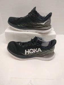 Scarpe Hoka Mach 5 uomo taglia 10d nero bianco sneakers running Profly leggere - Foto 1 di 7