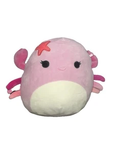 Squishmallow Cailey the Pink Crab 7.5" Plush Kellytoy - Excellent Condition - Picture 1 of 3