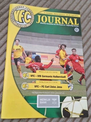 Heimspiel Programm vom VfC Plauen - Bild 1 von 3