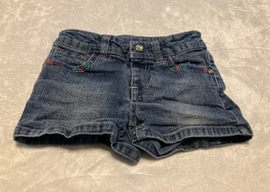 Sonoma Jean Shorts With Flower Details Girls Size 6 - Picture 1 of 6