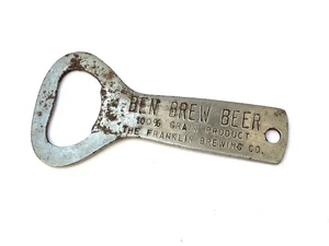 Ben Brew Bier Vintage Flaschenöffner, 100% Getreideprodukt, Franklin Brewing Co. - Bild 1 von 2