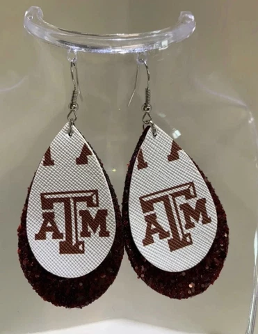 Texas A&M Earrings Jewelry Aggies Cover