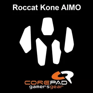Corepad Skatez Roccat Kone AIMO Souris Pieds Patins Téflon Remplacement - Picture 1 of 1