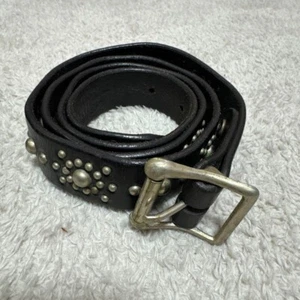 RRL RALPH LAUREN Men's Limited edition studded leather belt Size 32 USED - Picture 1 of 4