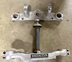 OEM HONDA ATC200X UPPER AND LOWER TRIPLE TREE P/N: 53200-965-000 53230-965-000 - Picture 1 of 2