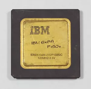 Socket 7 Processor - IBM 6x86 P150+ - 66MHz bus - TESTED - Picture 1 of 2