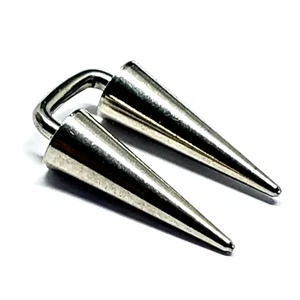 Frenulum Twin Lip Tongue Spike Piercing Acciaio 316L 16g (1,2 mm) Specializza... - Foto 1 di 14