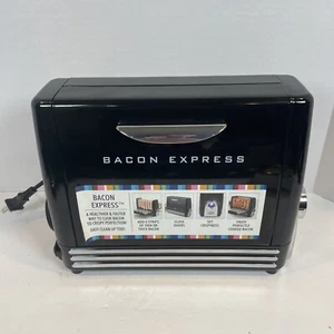 Bacon Express BCN6BK Grill Black Tested and Working Nostalgia - Picture 1 of 6
