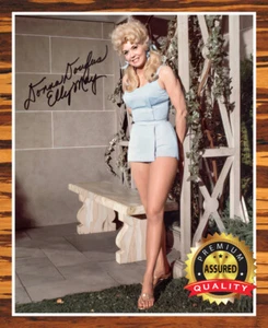 Donna Douglas - Autógrafo foto 8x10 (Beverly Hillbillies Elly May) reimpreso - Imagen 1 de 4