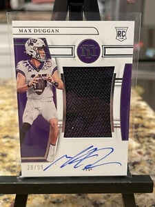 Max Duggan 2023 National Treasures Collegiate RPA /99 Chargers - Bild 1 von 2