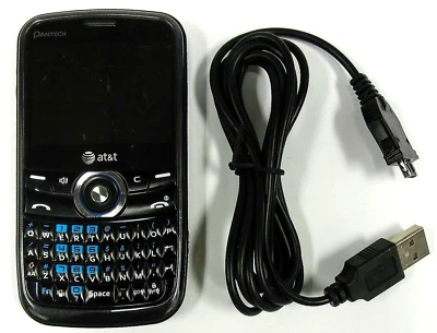 Pantech Link P7040 - Black and Blue ( AT&T ) Cellular Phone - Bundled - Image 1 of 3
