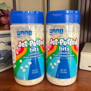 Jet Puffed Bits Vanilla Marshmallows 3 ounce NEW in package lot of 2 exp 07/24 - Picture 1 of 4
