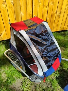 Trek Bike trailer 1 or 2 Seats Child Bicycle - Picture 1 of 18