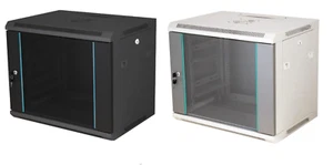 19" Serverschrank Netzwerkschrank 6U 9U 12U 15U unmontiert 19 Zoll Rack - Bild 1 von 4