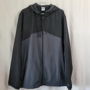 NEW Starter XL 46-48 Woven Jacket Water Repellent Men's Hooded Y2K zip NOS NWT - Picture 1 of 13