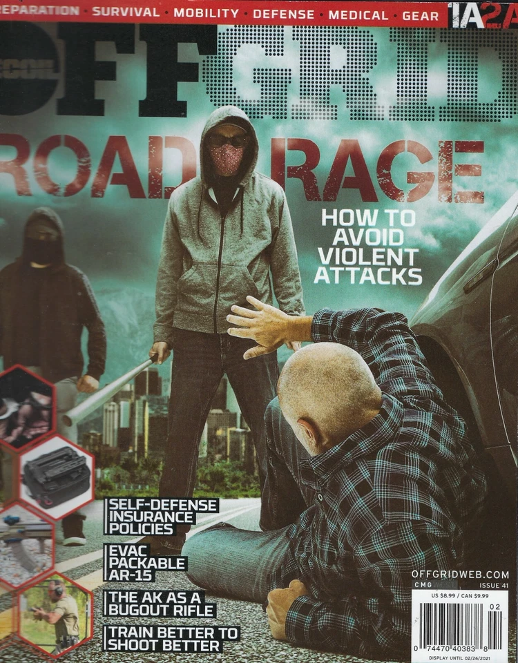 RECOIL  OFF GRID  Issue # 41   Road Rage   2021 - Image 1 of 1