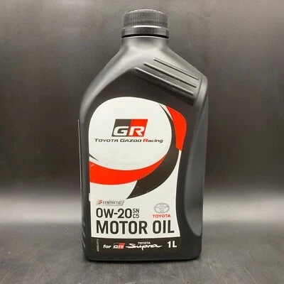 Genuine Toyota GR Engine Oil SN 0W20 C5 1 Litre - image 1 of 2