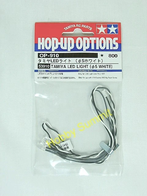 Tamiya R/C WHITE LED 5mm Set  53910  Light Unit TLU-01 1/10 Focus WRX NISMO GT-R - Image 1 of 1