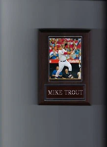 MIKE TROUT PLAQUE LOS ANGELES ANGELS LA BASEBALL MLB - Picture 1 of 1