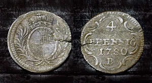 Brandenburg - Ansbach 4 Pfennig 1780 B - Picture 1 of 1