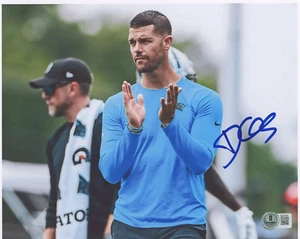 Dave Canales Signed 8x10 Photo Picture BAS Beckett COA Carolina Panthers - Picture 1 of 1