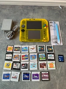 Nintendo 2DS Pikachu Yellow Pokemon Center limited pack Japanese ver soft set - Picture 1 of 14