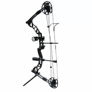 Adjustable 35-70lb Right Hand Archery Compound Bow Set Outdoor Hunting Practice - Picture 1 of 11