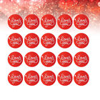 150 Love You Sticker Red Heart Aufkleber DIY Verpackung Hochzeit Geschenk