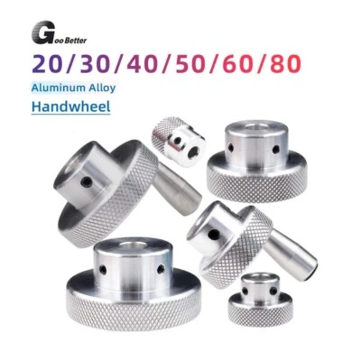 Aluminum Alloy Machine Tool Handwheel Diameter 20/30/40/50/60/80mm Hand Wheel - Image 1 of 4