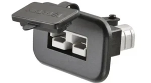 NARVA SINGLE 50A ANDERSON CONNECTOR FLUSH MOUNT CARAVAN CAR RV ACCESSORIES PARTS - Picture 1 of 4