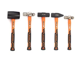 VCT 5pc Hammer & Mallet Set 16oz Ball-Pein Hammer 32oz Ball-Pein Hammer 32oz ... - Picture 1 of 7