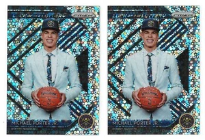 Michael Porter Jr 2018-19 Panini Prizm Fast Break Rookie Luck Of The Lottery Lot - Picture 1 of 2