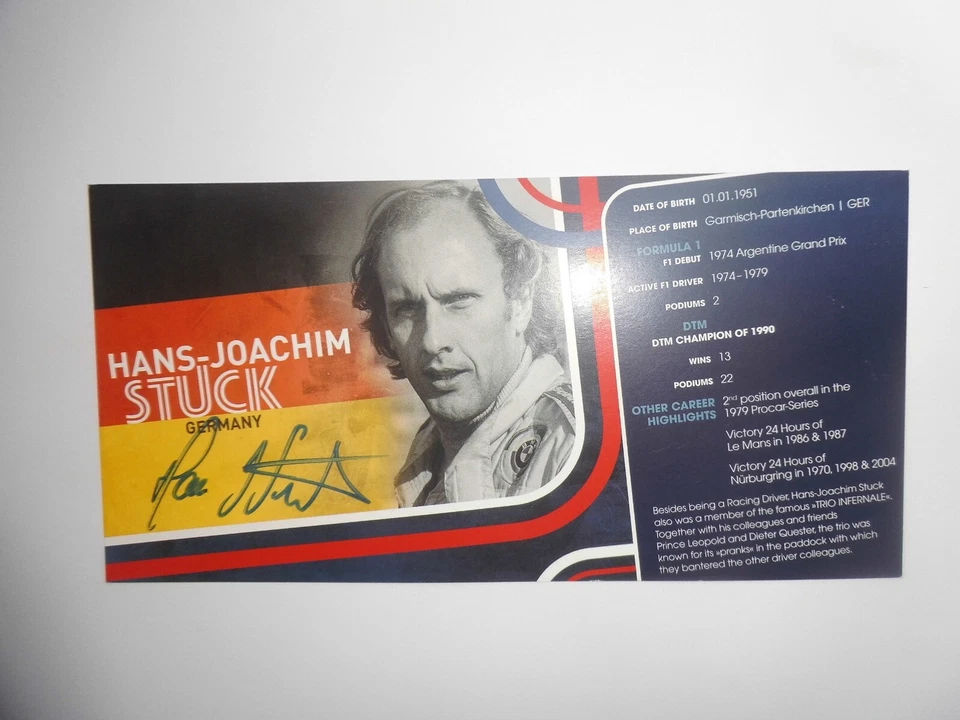 original H.J.Stuck- Formel 1 - Bild 1 von 1