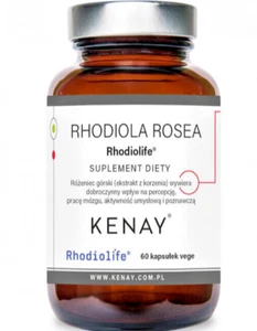 Ekstrakt z Różenieca Górskiego Rhodiolife® - Wsparcie dla Umysłu 60 kapsułek - Picture 1 of 5