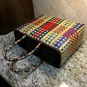 Natural hand woven pandana leaf bag - Medium Size, Quantity 1 bag only - Picture 1 of 5