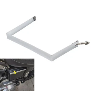 Battery Cover Hold Down Strap For Harley Super Glide FXE Wide Glide FXWG - Picture 1 of 10