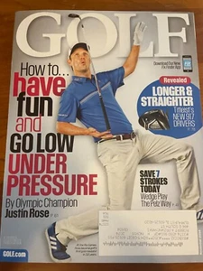 November 2016 issue of Golf Magazine Justin Rose #93 - Picture 1 of 4