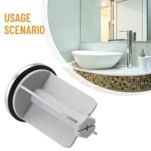 Universal Ersatz Abflussstopfen Bad 40mm Pop Up f��r Waschbeckenst?psel - Bild 1 von 12