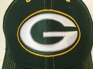 NFL Apparel Hat Green Bay Packers Football Team Truckers Cap Embroidered Logo - Picture 1 of 9