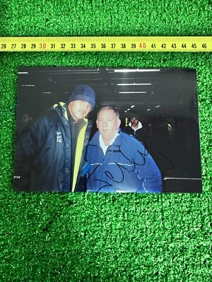 FOTO PICTURE PHOTO INTER JULIO CESAR AUTOGRAFATA SIGNED NO MAGLIA MATCH WORN - Immagine 1 di 2