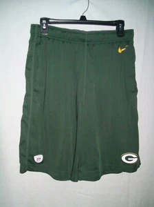 HERREN GREEN BAY PACKER NIKE DRI-FIT TRAININGSSHORTS GRÖSSE MEDIUM - Bild 1 von 2