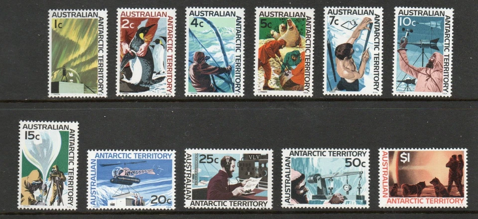 Australia - Antarctic Territory  - SG# 8 - 18 MNH     /      Lot 1025157 - Image 1 of 1