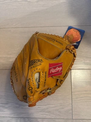 Guante Ted Simmons Catchers Rawlings RCM80lt vintage años 70 nuevo con etiquetas Foto 1 de 4