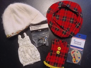 Blythe Puppe Handarbeit Kleidung Konvolut & Zubehör Konvolut Hüte & Kleider - Bild 1 von 10