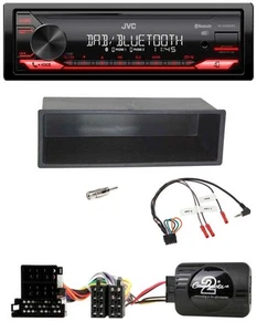 JVC Bluetooth USB DAB Lenkrad Autoradio für VW Passat Golf IV Polo schwarz - Bild 1 von 9
