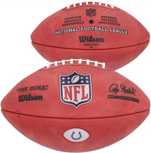 Wilson Indianapolis Colts Official Duke Football with Team Decal - Picture 1 of 3
